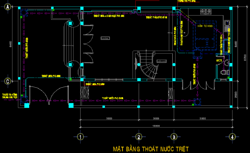 Bản vẽ kỹ thuật chi tiết trong AutoCAD