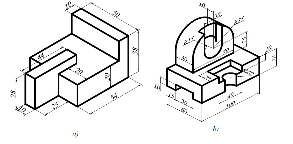 Bài tập AutoCAD 3D cơ bản
