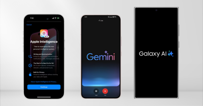 Apple Intelligence, Google Gemini và Galaxy AI