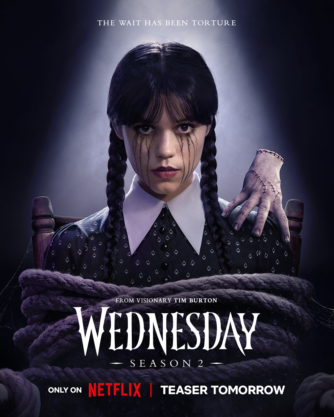 Poster Wednesday 2 Netflix