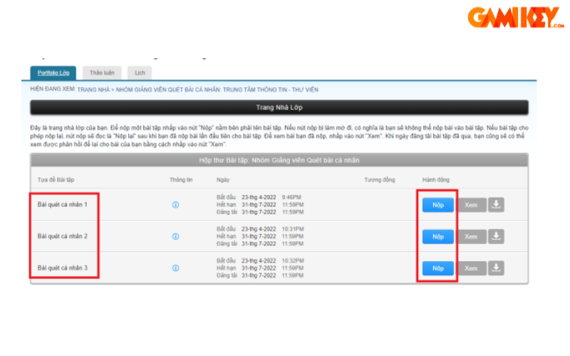 Cách tải file lên Turnitin