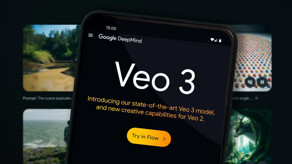 Giao diện ứng dụng Veo 3 trên iPhone