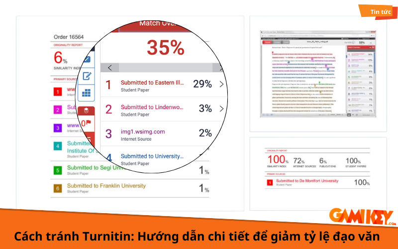 Cách tránh trùng lặp trên Turnitin