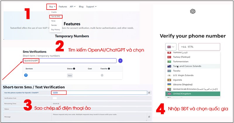 Giao diện ChatGPT trên CentriX