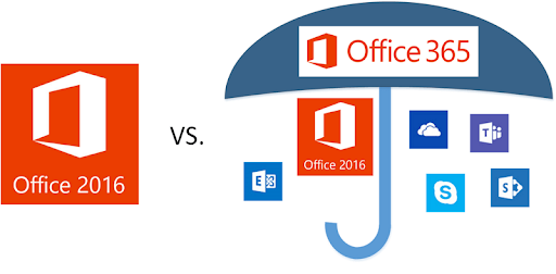Sự khác biệt giữa Office 365 và Office 2016 là gì?