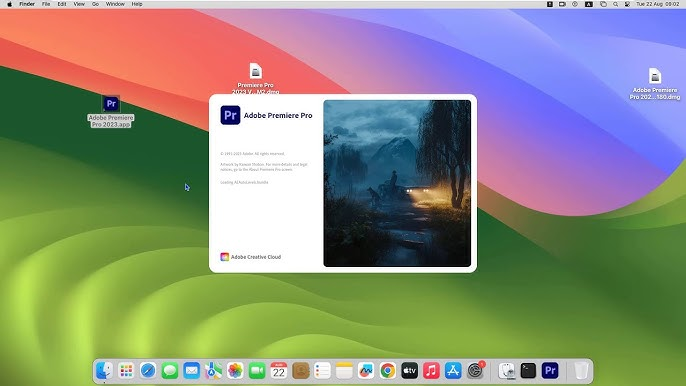 Adobe Premiere Pro trên Mac
