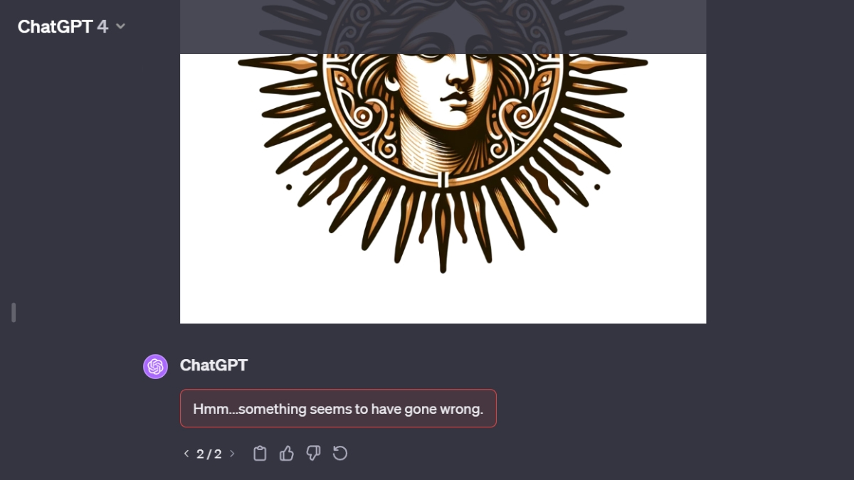Lỗi unable to upload image png ChatGPT