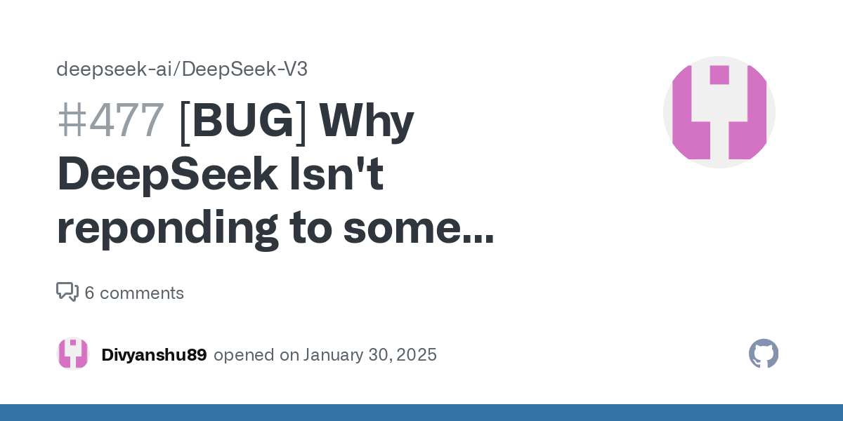 Các lỗi thường gặp trên DeepSeek
