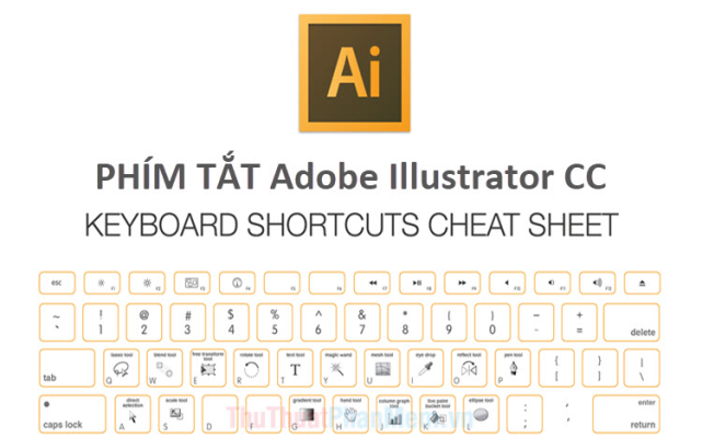 50 phím tắt trong Adobe Illustrator CS6