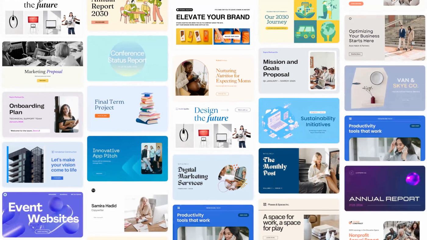 Sử dụng Canva AI để xây dựng Website

