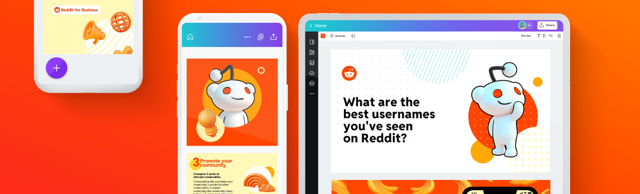 Reddit ứng dụng Canva AI
