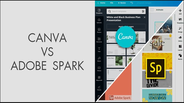 Canva Vs Adobe Spark: Công cụ thiết kế online nào tốt hơn?