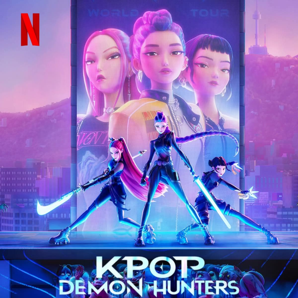 Kpop Demon Hunters poster