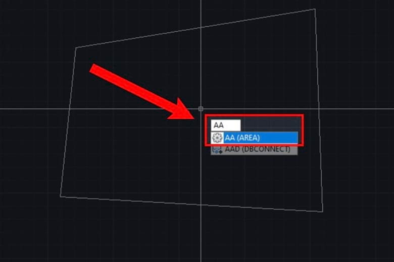 lệnh đo diện tích AutoCAD