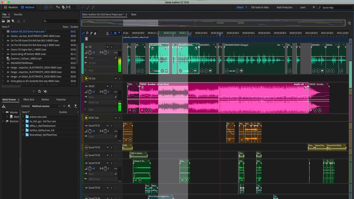 Audio Gets More Intelligent in Audition CC