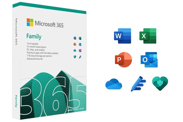 Microsoft 365 Family-lợi ích của office 365