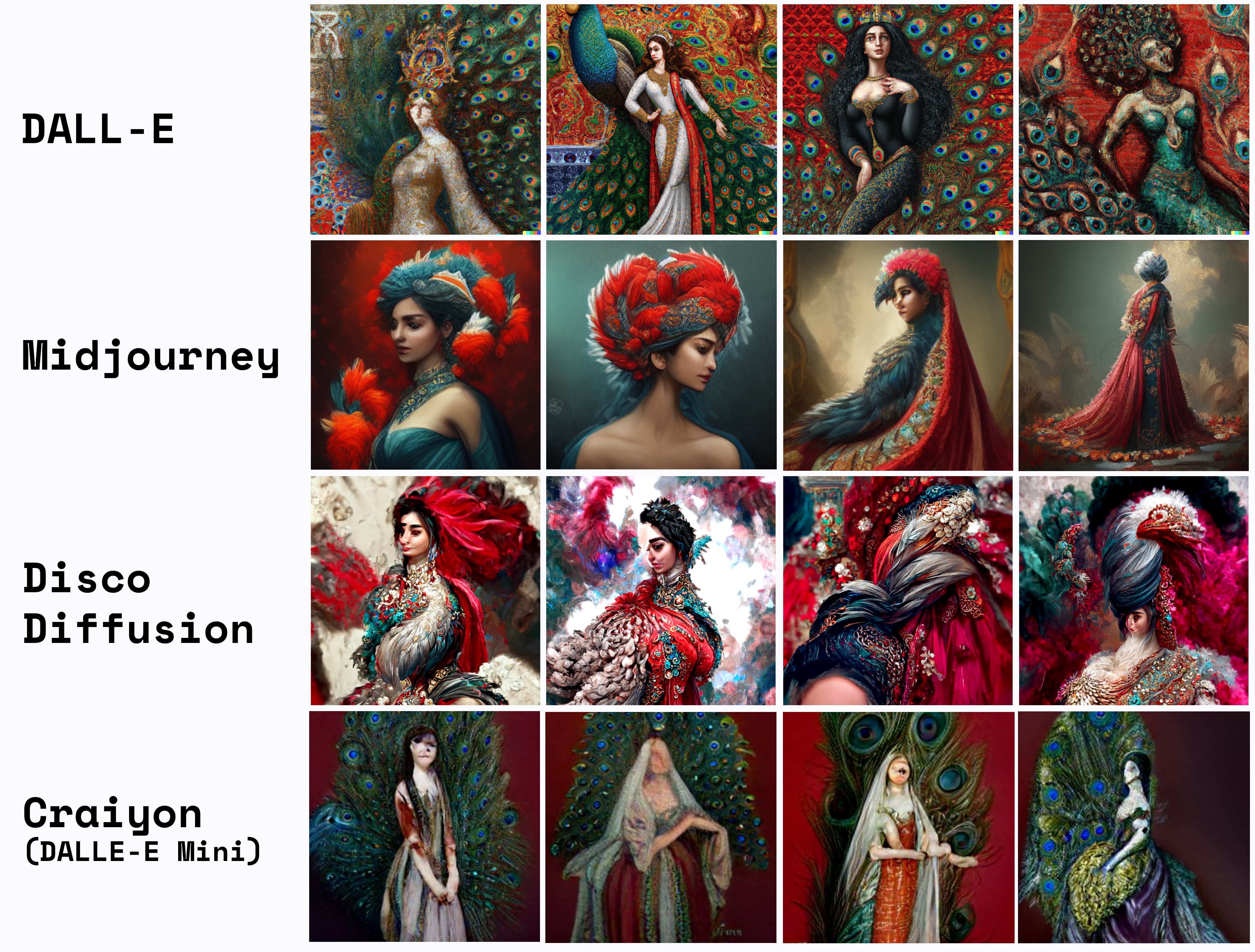 Midjourney vs DALL·E vs Stable Diffusion