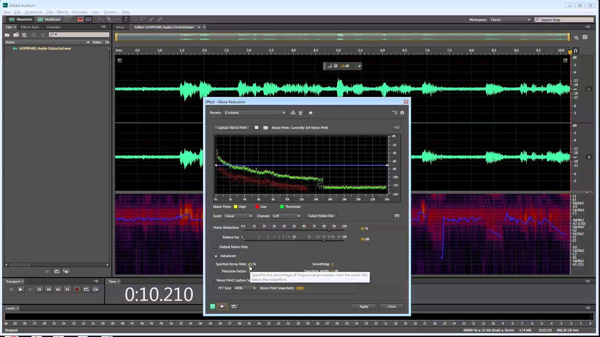 Hướng dẫn) Loại bỏ tạp âm cực nhanh với phần mềm Adobe Audition