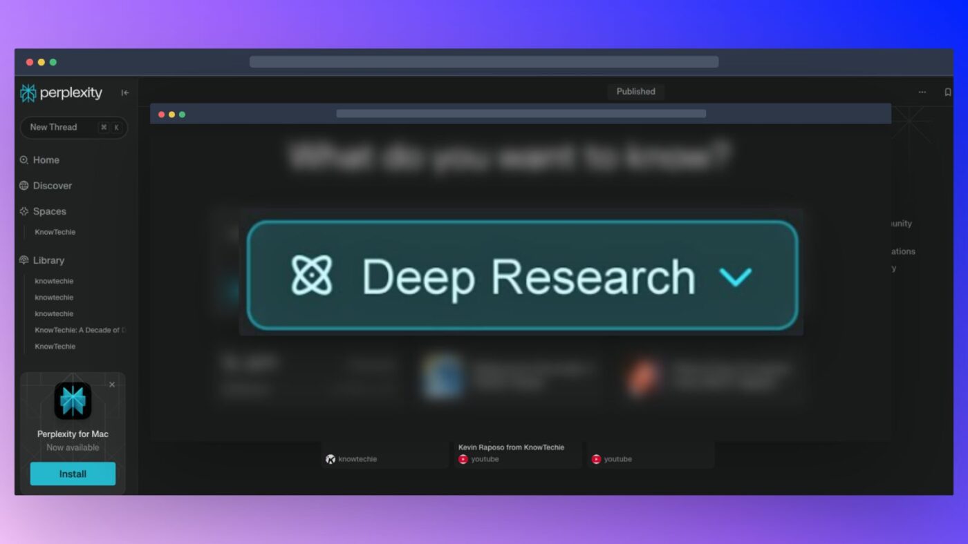 Perplexity Deep Research