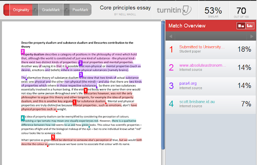 Giảm điểm Turnitin