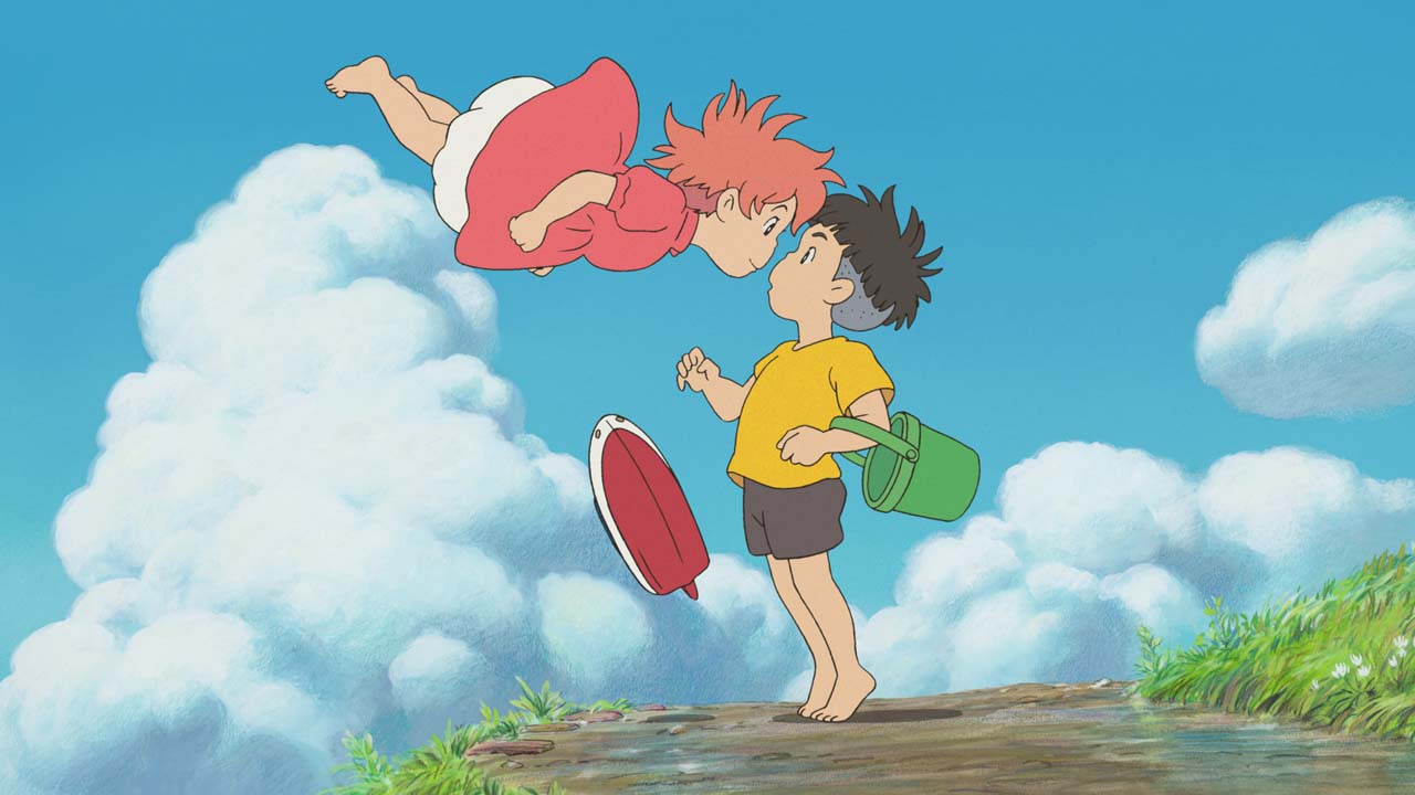 Ponyo và Sosuke cùng nhau phiêu lưu