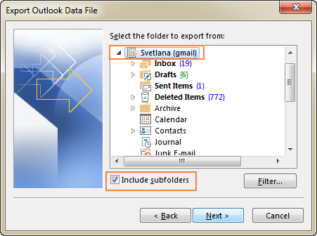 Hướng dẫn cách sao lưu email Outlook (sao lưu .pst an toàn)