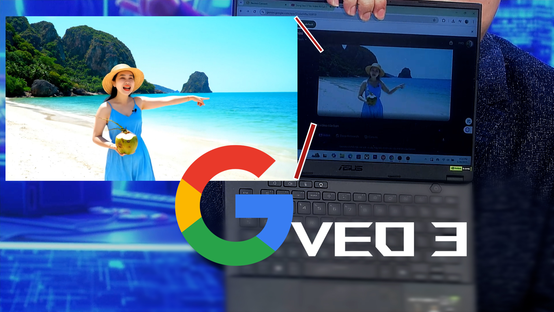 Giao diện Google Veo 3