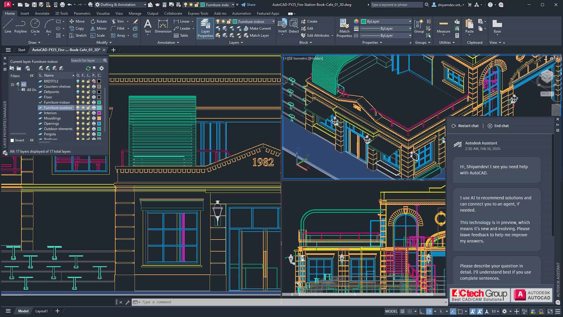 Tính năng AutoCAD 2025