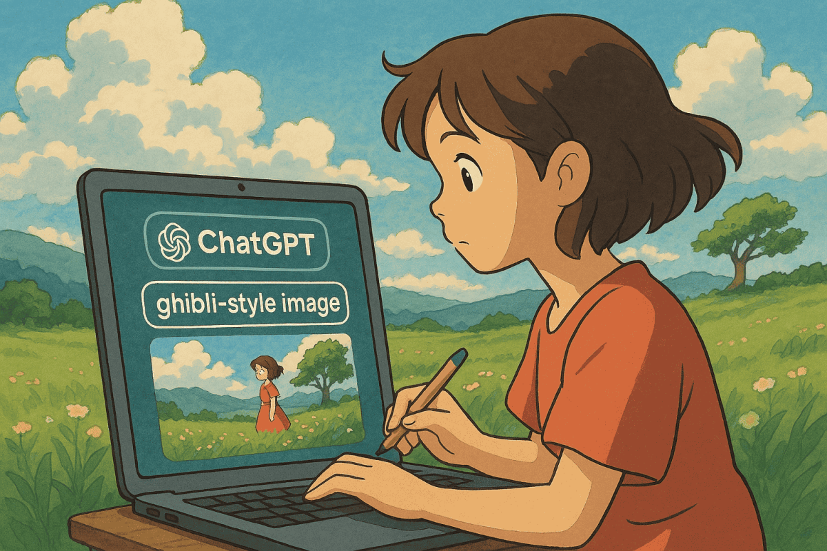 Tạo ảnh Ghibli bằng ChatGPT
