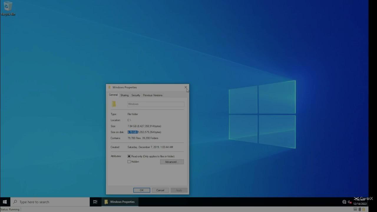 Windows 10 Enterprise LTSC 2021 Interface