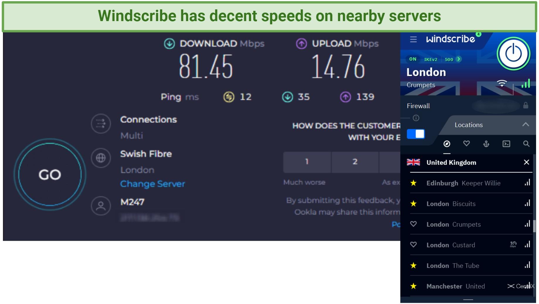 So sánh tốc độ VPN